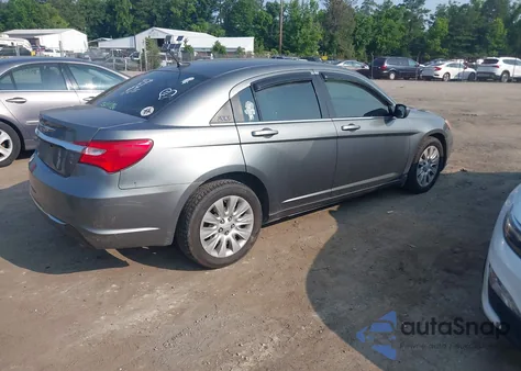 2013 Chrysler 200 Lx из США, поврежденный, VIN 1C3CCBAG5DN724419